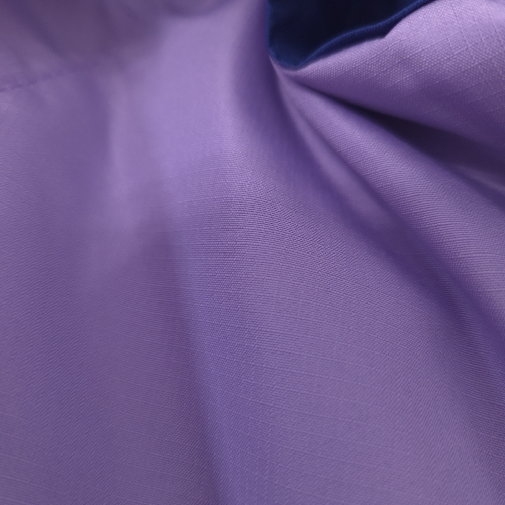 Eddie Bauer Youth L 14/16 Windbreaker Water Resistant Rain Jacket Blue Purple - Picture 14 of 14